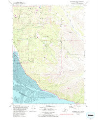 Anchorage A-7 NE Alaska Historical topographic map, 1:25000 scale, 7.5 X 7.5 Minute, Year 1979