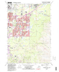 Anchorage A-8 NE Alaska Historical topographic map, 1:25000 scale, 7.5 X 7.5 Minute, Year 1979