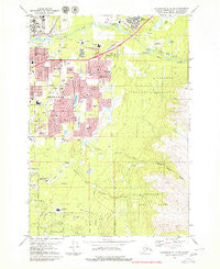 Anchorage A-8 NE Alaska Historical topographic map, 1:25000 scale, 7.5 X 7.5 Minute, Year 1979