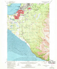 Anchorage A-8 Alaska Historical topographic map, 1:63360 scale, 15 X 15 Minute, Year 1952