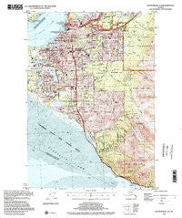 Anchorage A-8 Alaska Historical topographic map, 1:63360 scale, 15 X 15 Minute, Year 1994