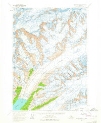 Anchorage B-2 Alaska Historical topographic map, 1:63360 scale, 15 X 15 Minute, Year 1960