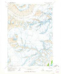 Anchorage B-3 Alaska Historical topographic map, 1:63360 scale, 15 X 15 Minute, Year 1960