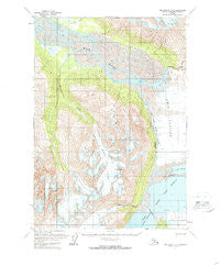 Anchorage B-5 Alaska Historical topographic map, 1:63360 scale, 15 X 15 Minute, Year 1960