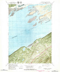 Anchorage B-7 NW Alaska Historical topographic map, 1:25000 scale, 7.5 X 7.5 Minute, Year 1979