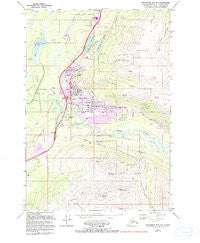 Anchorage B-7 SW Alaska Historical topographic map, 1:25000 scale, 7.5 X 7.5 Minute, Year 1979