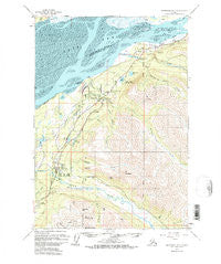 Anchorage B-7 Alaska Historical topographic map, 1:63360 scale, 15 X 15 Minute, Year 1960