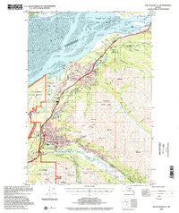 Anchorage B-7 Alaska Historical topographic map, 1:63360 scale, 15 X 15 Minute, Year 1994