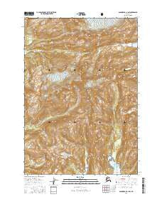 Anchorage A-1 SW Alaska Current topographic map, 1:25000 scale, 7.5 X 7.5 Minute, Year 2016