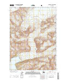 Anchorage A-2 NE Alaska Current topographic map, 1:25000 scale, 7.5 X 7.5 Minute, Year 2013