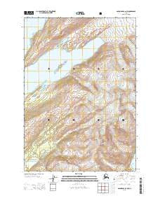 Anchorage A-2 NW Alaska Current topographic map, 1:25000 scale, 7.5 X 7.5 Minute, Year 2013