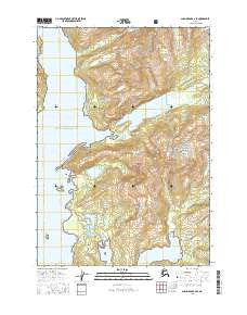 Anchorage A-2 SE Alaska Current topographic map, 1:25000 scale, 7.5 X 7.5 Minute, Year 2016