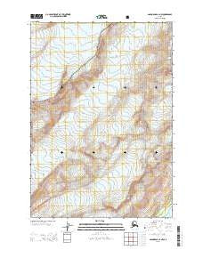 Anchorage A-3 NW Alaska Current topographic map, 1:25000 scale, 7.5 X 7.5 Minute, Year 2013