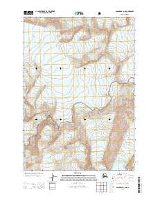 Anchorage A-4 NE Alaska Current topographic map, 1:25000 scale, 7.5 X 7.5 Minute, Year 2013