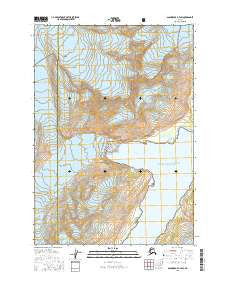 Anchorage A-4 SW Alaska Current topographic map, 1:25000 scale, 7.5 X 7.5 Minute, Year 2016