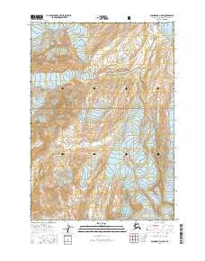 Anchorage A-5 SW Alaska Current topographic map, 1:25000 scale, 7.5 X 7.5 Minute, Year 2016