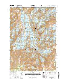 Anchorage A-6 SE Alaska Current topographic map, 1:25000 scale, 7.5 X 7.5 Minute, Year 2016