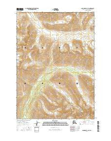 Anchorage A-7 SE Alaska Current topographic map, 1:25000 scale, 7.5 X 7.5 Minute, Year 2016