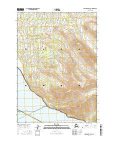 Anchorage A-8 SE Alaska Current topographic map, 1:25000 scale, 7.5 X 7.5 Minute, Year 2016