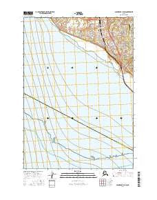 Anchorage A-8 SW Alaska Current topographic map, 1:25000 scale, 7.5 X 7.5 Minute, Year 2016