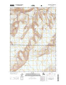 Anchorage B-2 NE Alaska Current topographic map, 1:25000 scale, 7.5 X 7.5 Minute, Year 2013