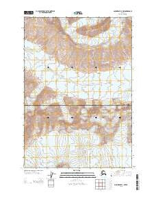 Anchorage B-3 NW Alaska Current topographic map, 1:25000 scale, 7.5 X 7.5 Minute, Year 2013