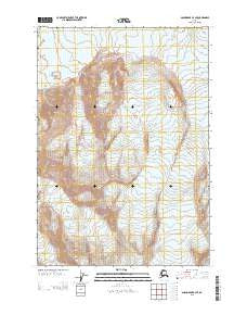 Anchorage B-4 SE Alaska Current topographic map, 1:25000 scale, 7.5 X 7.5 Minute, Year 2013