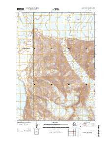 Anchorage B-4 SW Alaska Current topographic map, 1:25000 scale, 7.5 X 7.5 Minute, Year 2013