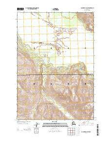 Anchorage B-5 NW Alaska Current topographic map, 1:25000 scale, 7.5 X 7.5 Minute, Year 2013