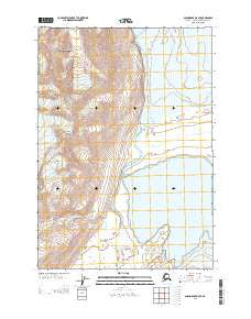Anchorage B-5 SE Alaska Current topographic map, 1:25000 scale, 7.5 X 7.5 Minute, Year 2013