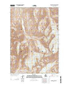 Anchorage B-5 SW Alaska Current topographic map, 1:25000 scale, 7.5 X 7.5 Minute, Year 2013