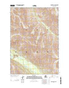 Anchorage B-7 SE Alaska Current topographic map, 1:25000 scale, 7.5 X 7.5 Minute, Year 2013