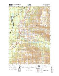 Anchorage B-7 SW Alaska Current topographic map, 1:25000 scale, 7.5 X 7.5 Minute, Year 2015