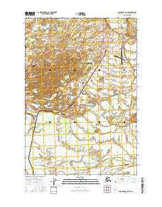 Anchorage C-6 SW Alaska Current topographic map, 1:25000 scale, 7.5 X 7.5 Minute, Year 2016