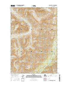 Anchorage D-4 NW Alaska Current topographic map, 1:25000 scale, 7.5 X 7.5 Minute, Year 2016