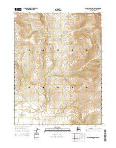 Baird Mountains A-3 NW Alaska Current topographic map, 1:25000 scale, 7.5 X 7.5 Minute, Year 2015