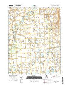 Baird Mountains A-4 NW Alaska Current topographic map, 1:25000 scale, 7.5 X 7.5 Minute, Year 2015
