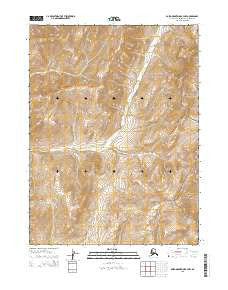 Baird Mountains B-3 NW Alaska Current topographic map, 1:25000 scale, 7.5 X 7.5 Minute, Year 2015