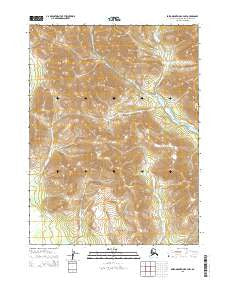 Baird Mountains B-4 NW Alaska Current topographic map, 1:25000 scale, 7.5 X 7.5 Minute, Year 2015