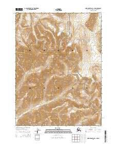 Baird Mountains C-1 NW Alaska Current topographic map, 1:25000 scale, 7.5 X 7.5 Minute, Year 2015