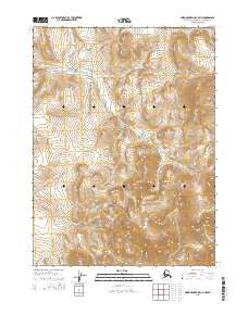 Baird Mountains C-5 NW Alaska Current topographic map, 1:25000 scale, 7.5 X 7.5 Minute, Year 2015