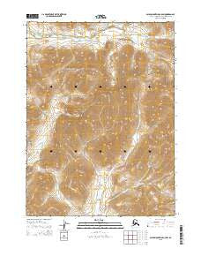 Baird Mountains C-5 SW Alaska Current topographic map, 1:25000 scale, 7.5 X 7.5 Minute, Year 2015