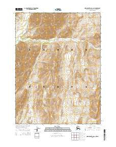 Baird Mountains C-6 NW Alaska Current topographic map, 1:25000 scale, 7.5 X 7.5 Minute, Year 2015