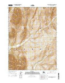 Baird Mountains C-6 SW Alaska Current topographic map, 1:25000 scale, 7.5 X 7.5 Minute, Year 2015