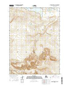 Baird Mountains D-1 NE Alaska Current topographic map, 1:25000 scale, 7.5 X 7.5 Minute, Year 2015