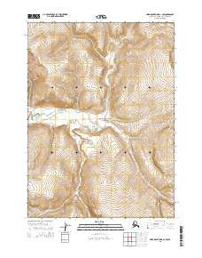 Baird Mountains D-1 NW Alaska Current topographic map, 1:25000 scale, 7.5 X 7.5 Minute, Year 2015