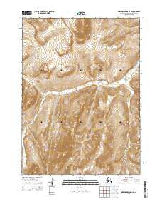 Baird Mountains D-1 SE Alaska Current topographic map, 1:25000 scale, 7.5 X 7.5 Minute, Year 2015