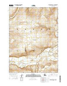 Baird Mountains D-3 NW Alaska Current topographic map, 1:25000 scale, 7.5 X 7.5 Minute, Year 2015