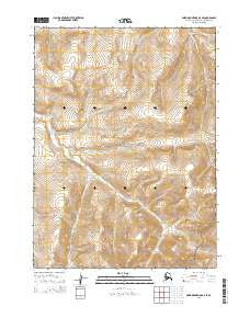 Baird Mountains D-3 SE Alaska Current topographic map, 1:25000 scale, 7.5 X 7.5 Minute, Year 2015