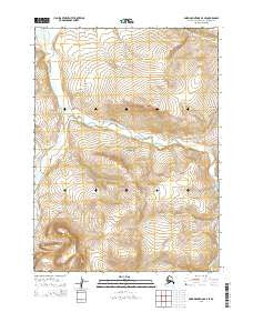 Baird Mountains D-4 SE Alaska Current topographic map, 1:25000 scale, 7.5 X 7.5 Minute, Year 2015